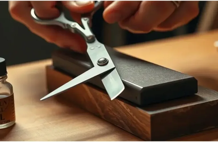 How to Sharpen Vintage Scissors and Garden Shears at Home