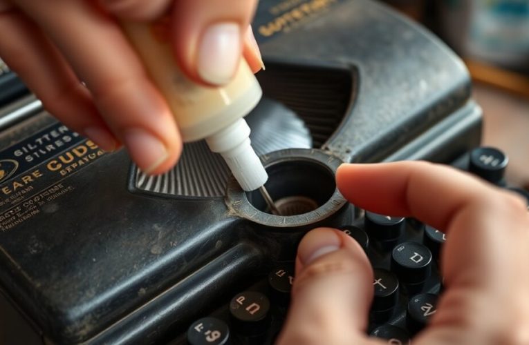Typewriter Platen Restoration: Fix Hard, Soft or Sticky Rollers