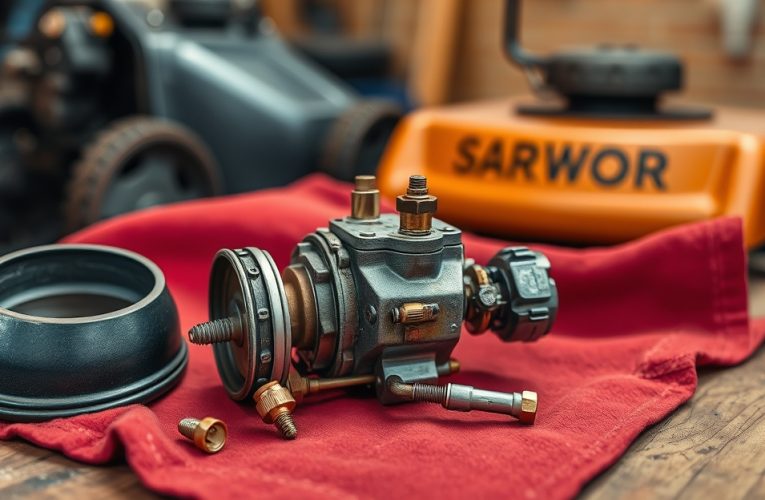 How to Rebuild a Carburetor on a Vintage Lawn Mower