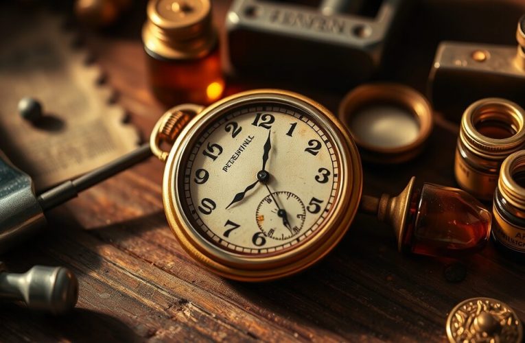 Elgin Pocket Watch Restoration: Dents & Polish Guide